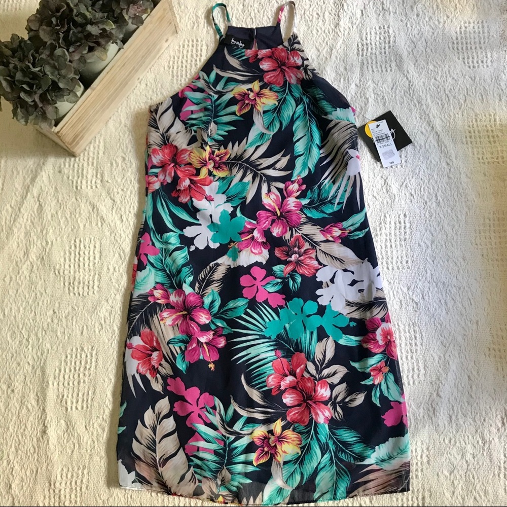 NWT By & By floral tunic dress
